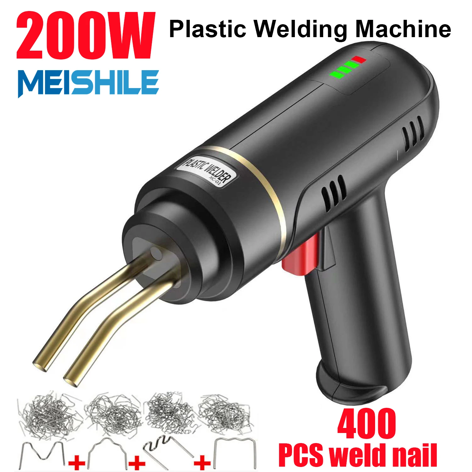 200W Hot Stapler Rechargeable 5000mAh Plastic Welding Machine Bumper Repair  Kit Soldering Iron For Plastic Car Bumper Repair - AliExpress