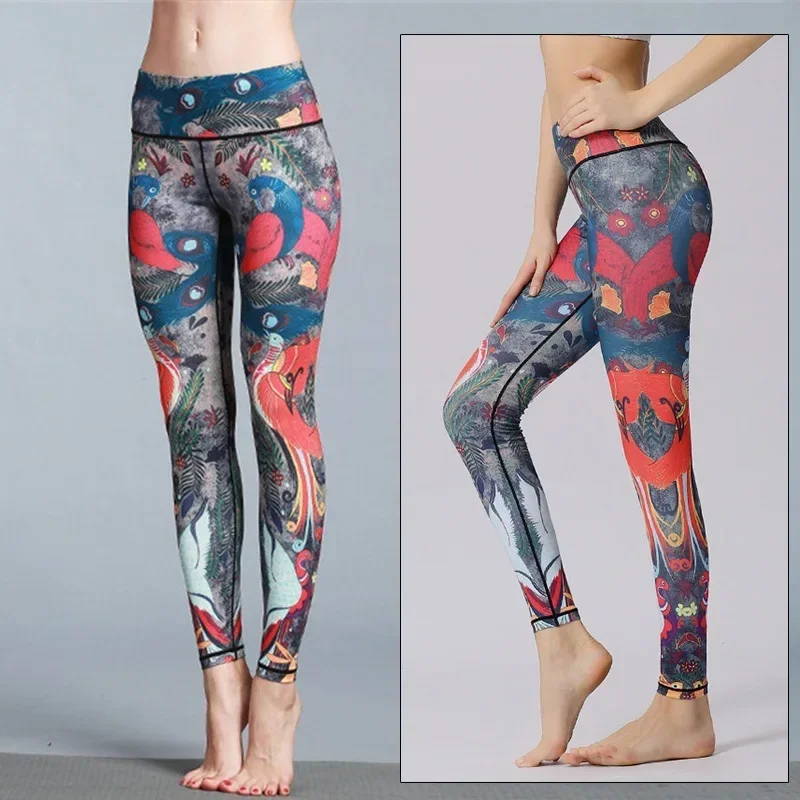 Sports Leggings Cloud Hide Yoga Pants Long Sports Women Fitness Tights Girls High Waist Running Workout Trouser Plus Size Tummy Control sports leggings sports pants yoga pants female tights