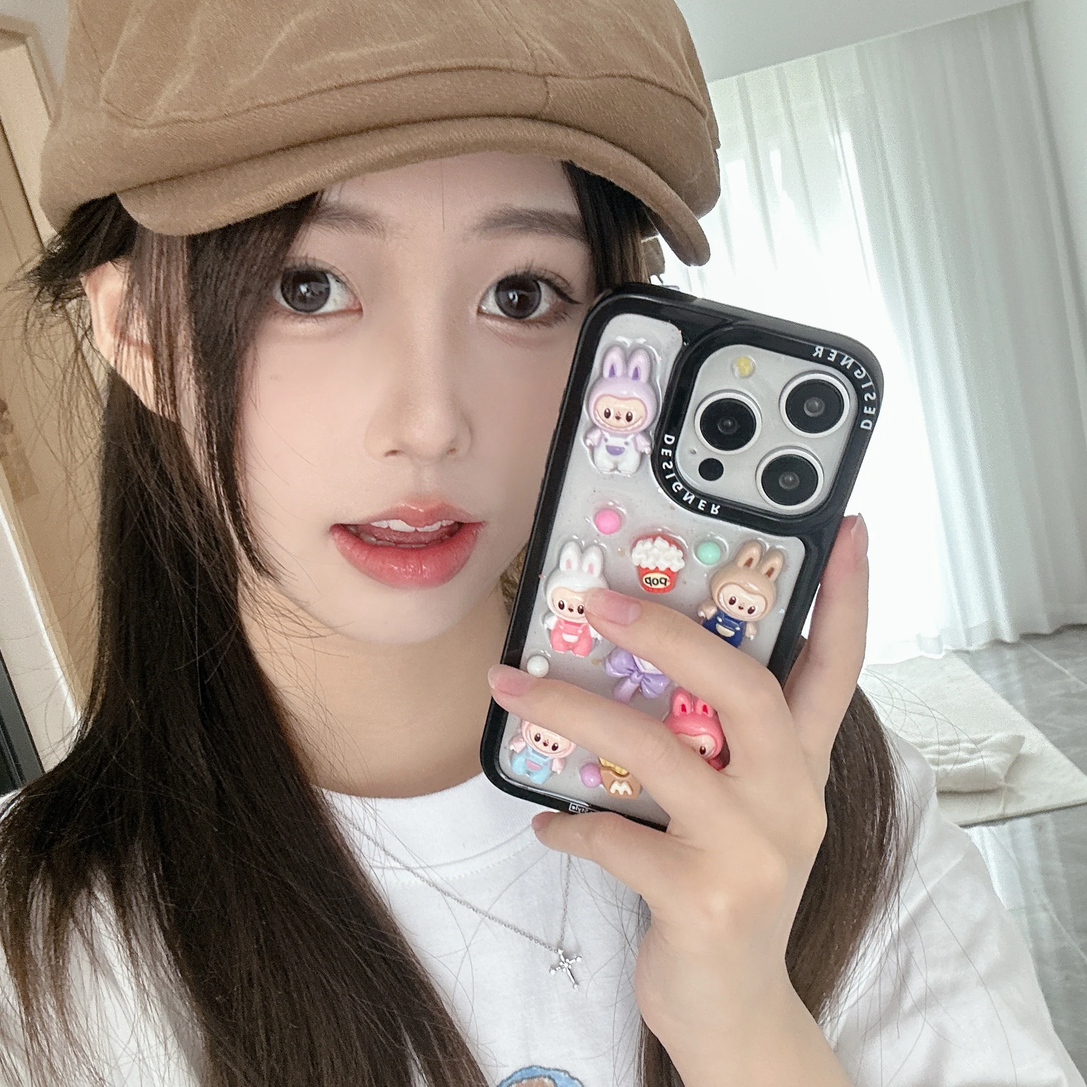 Новый модный полимерный чехол для телефона iPhone 15 14 13 12 11 Pro Max Plus 15plus 14plus, модный мультяшный чехол