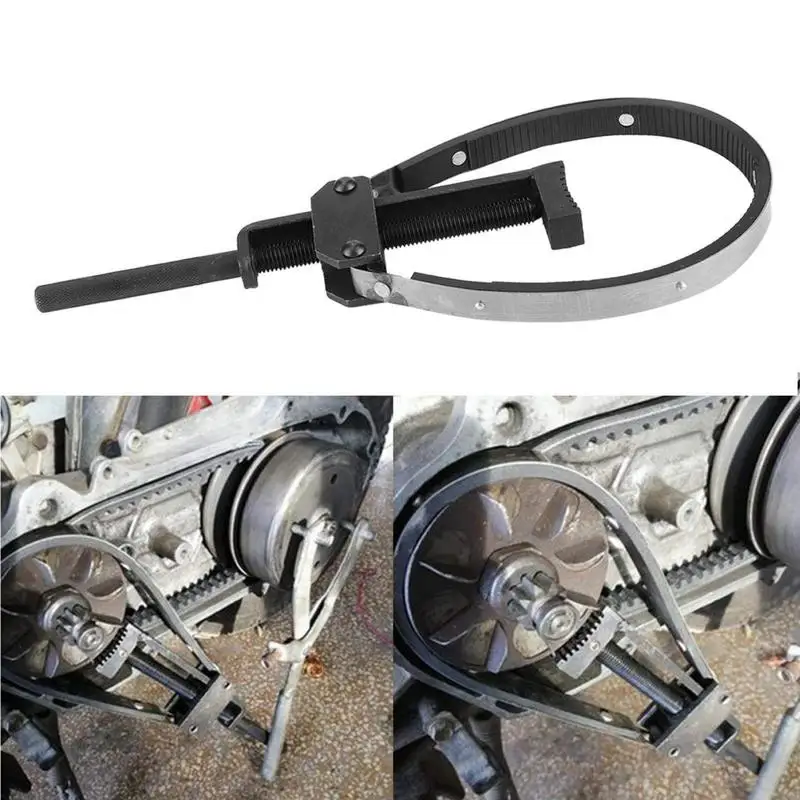 Motorcycle Flywheel Holder Tool Pulley Tighten Device Adjustable Flywheel Fixed Wrench Clutch Repair Puller Fixed Wrench Tool