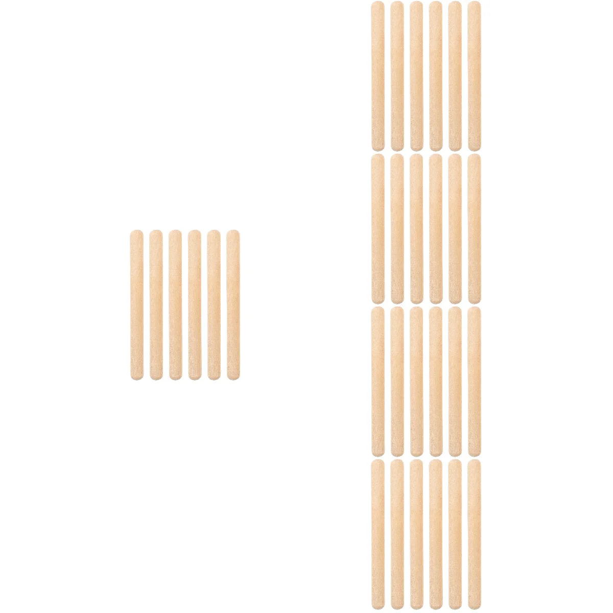 

30 шт., деревянные палочки для детей