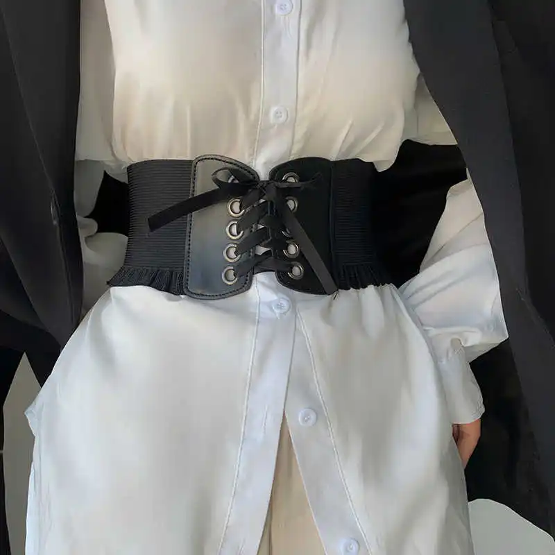 Womens Dress Belt Leather Belt With Buckle and Straps 1pcs