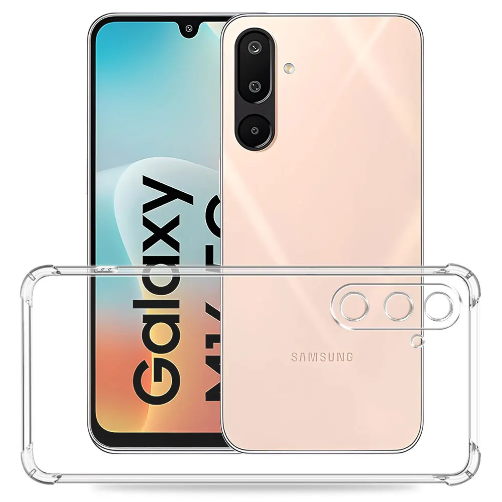 Clear Silicone Soft Phone Case | Shockproof Transparent Protective Cover