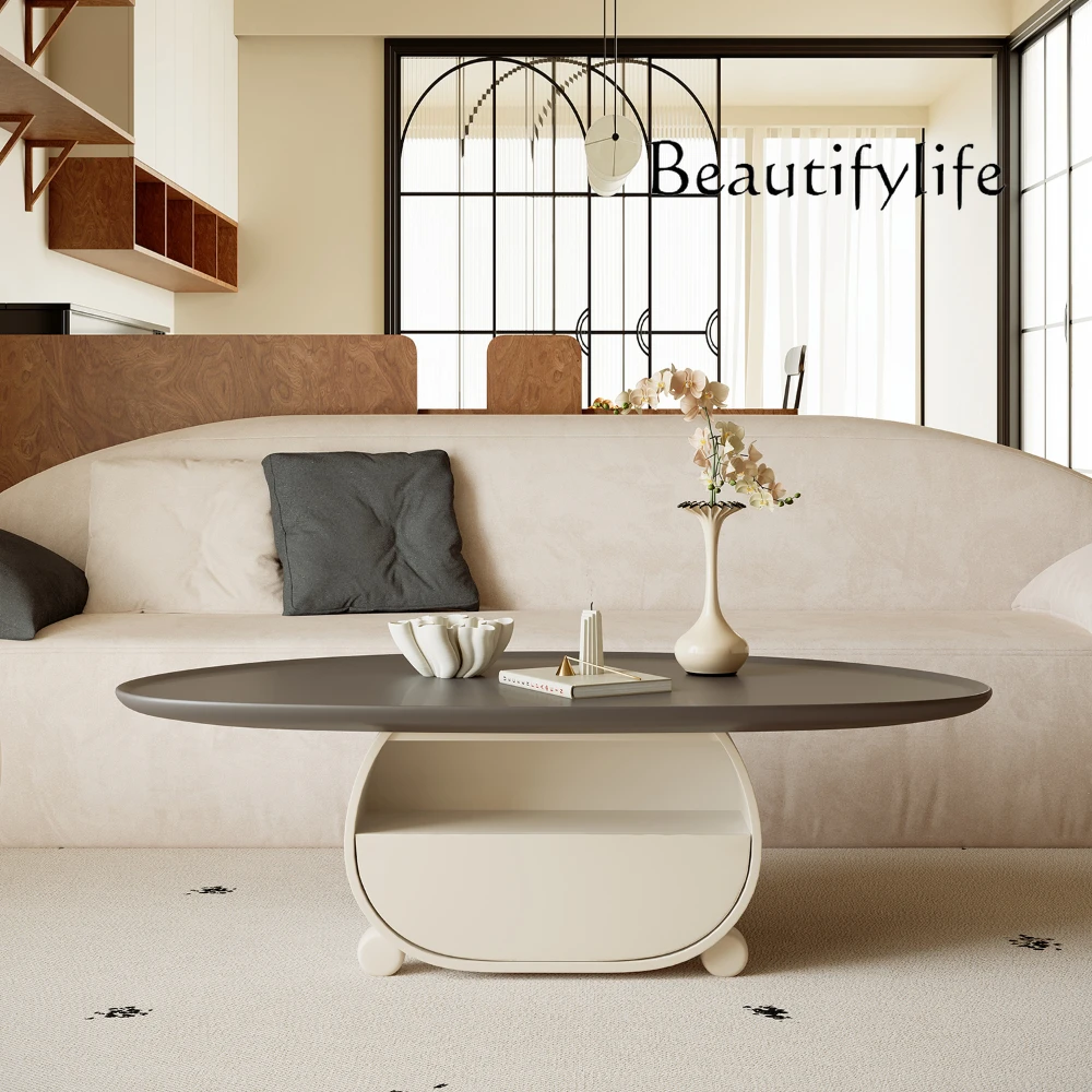 

Nordic Minimalist Shaped Coffee Table Home Simple Art Table