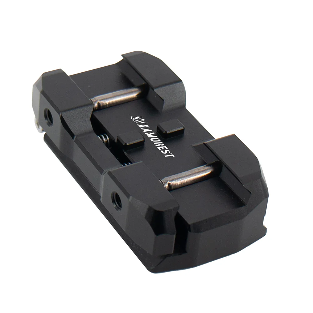 CVLIFE Support bipied Picatinny 6-9 pouces réglable Ressort retour avec adaptateur Picatinny (Noir, 6'-9
