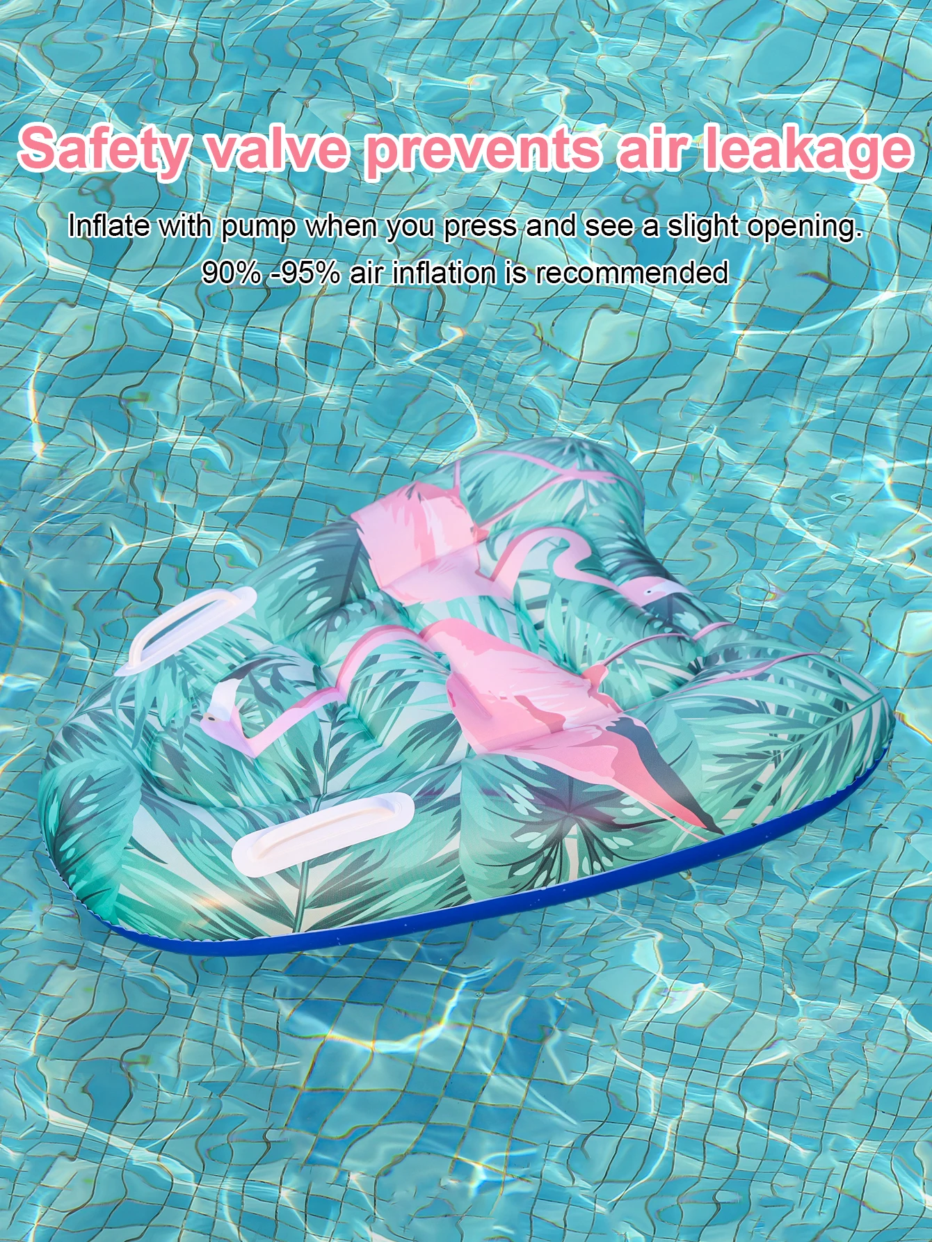 2 Pack Inflatable Body Boards with Handles for Water Slides, Surfing Board for Slip Slide, Swimming Pool Floating Water Boards 4
