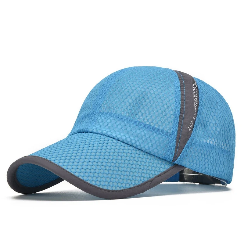 Casquette De Camionneur Pour Hommes, Protection Solaire Respirante, Chapeau De Baseball Réglable Pour Papa, Printemps Et été