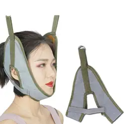 1PCS Hanging Cervical Traction Device Soft Neck Stretching Belt Pain Relief Metal Bracket Chiropractic Neck Traction Cushion
