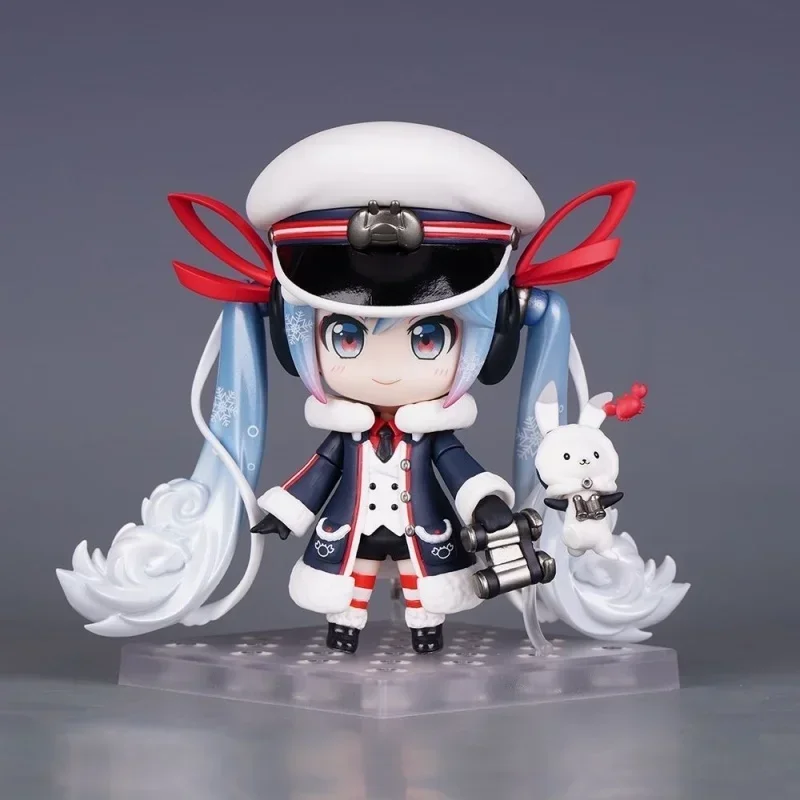 

Newest Hatsune Miku Nendoroid No.1800 Action Figures Grand Voyage Ver Cute Model Doll Box Toy Decoration Girls Gift