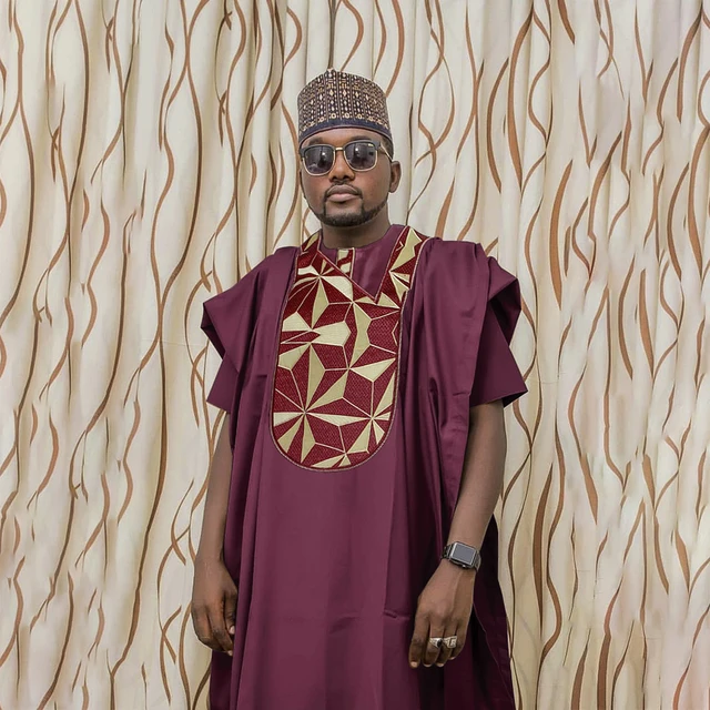 Seyi Embroidered Dashiki Agbada Outfit