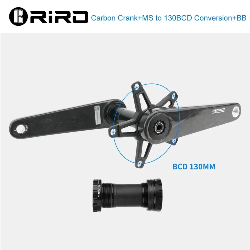 Pédalier Carbone Ergomo 172,5 Mm 53/39t – Compteur De Puissance Intégré – 10/9 Vitesses