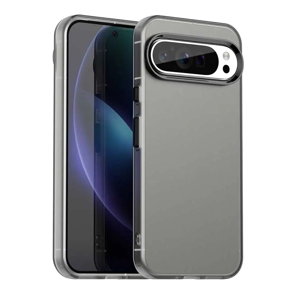 Translucent Candy Silicone Phone Case with Camera Lens Protection and Full Cover Bumper