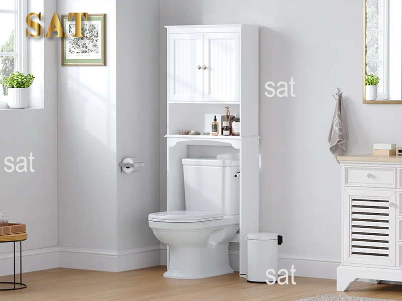 Bathroom Shelf Over Toilet, Bathroom Storage Cabinet Organizer