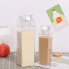 500/1000ml Water-Bottle Outdoor Drinking Jug Large Capacity Juice Tea Cup Transparent Milk Bottle Portable Plastic Bottle 4
