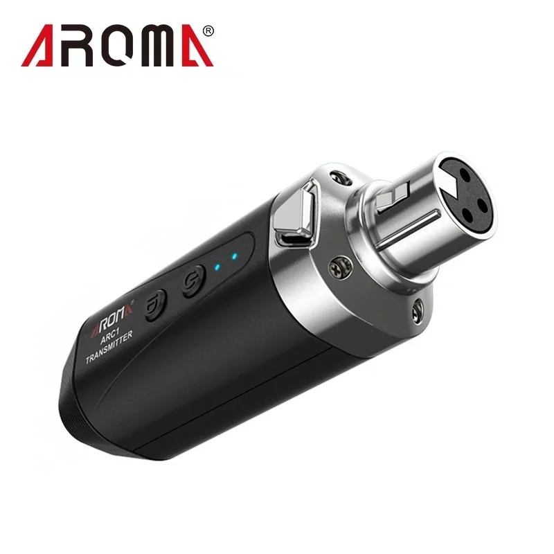 AromaARC1microfonesemfiotransmissorrecarregvel4ChannelAudio