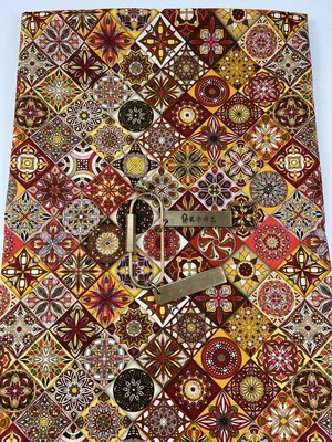 

Free shipping 3meters/lot Printed cotton handmade DIY cotton cloth quilt gold cloth bag shirt dress