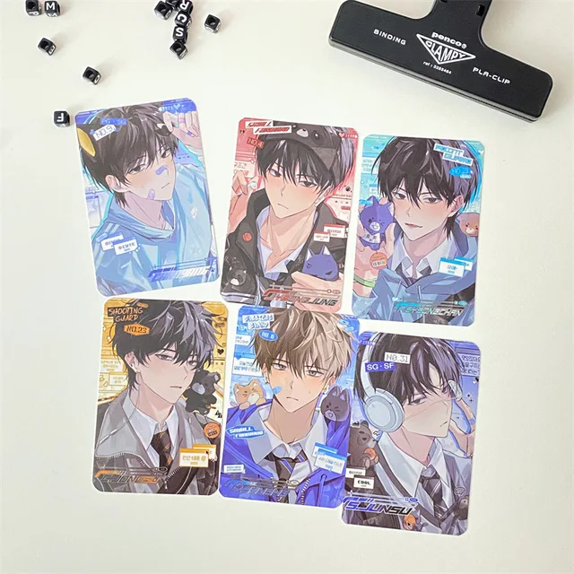 NEW Pagination Mark Holographic Ticket Goods Collection Korean BL Manwha  Killing Stalking Bookmark Oh Sangwoo Yoon Bum Book Clip