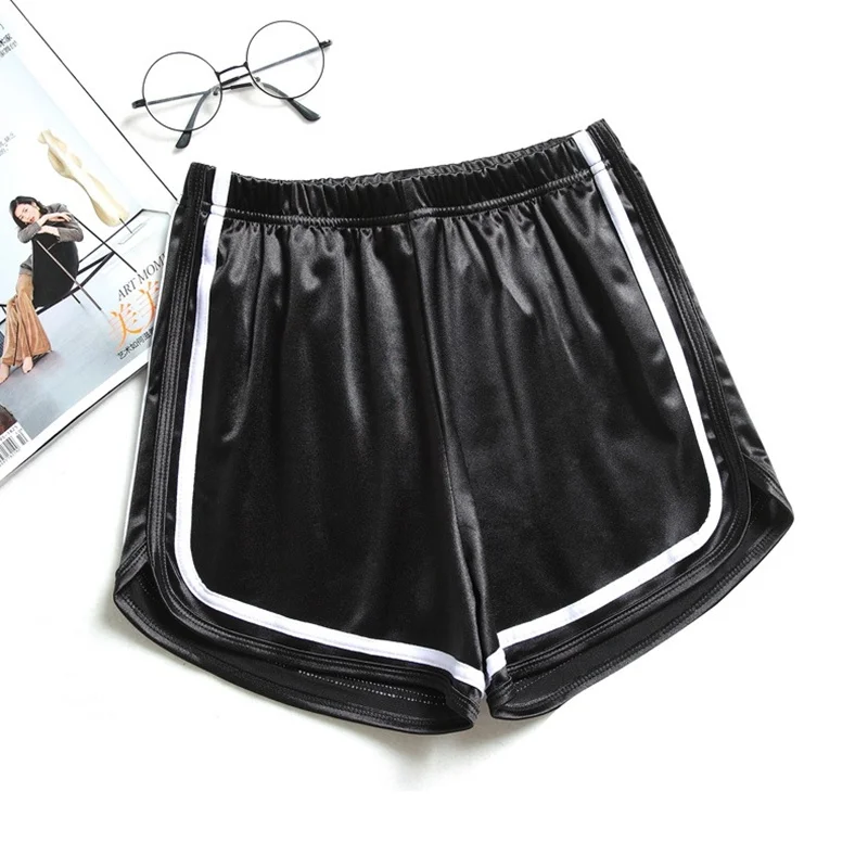 Summer Women Sleep Shorts Pajamas For Women Pajama Pants Y2k Shorts Pantalones Mujer Verano 2022 Pj Pants Satin Bottoms Pyjama_ecoleips.com