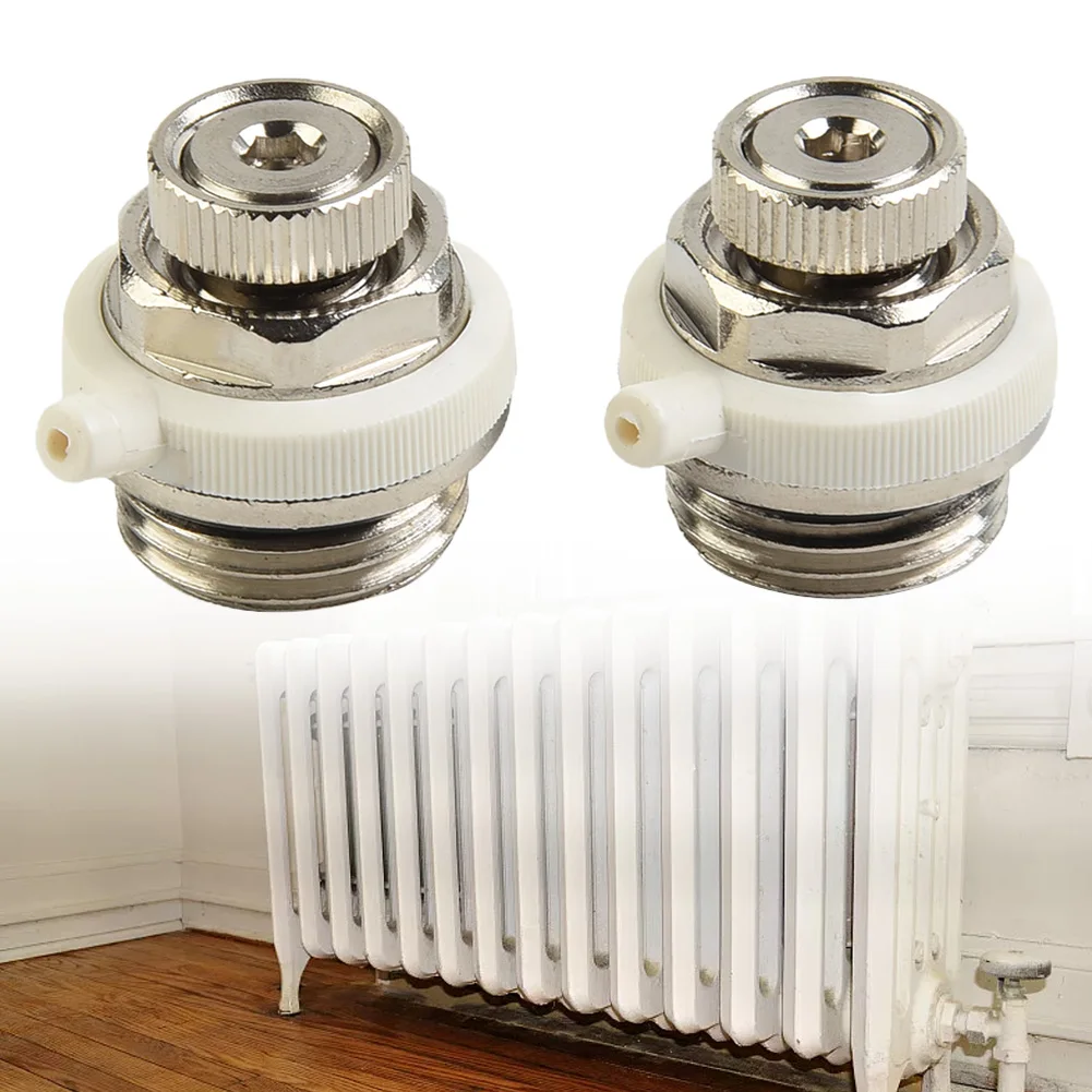 

Radiators Valve Exhaust 1/2 BSP 27x26x26mm Automatically Cuts Off Other Heating Home Decoration Self-venting Radiator Valves