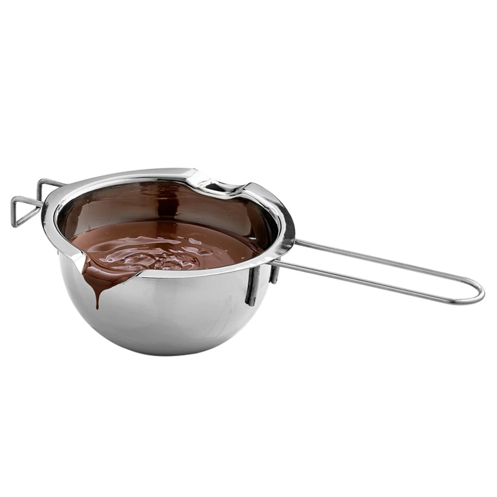Chocolate Melt Pot Cheese Butter Baking Tools Stainless Steel Butter Melting Bowl Water Heating Container Kitchen Cookware #