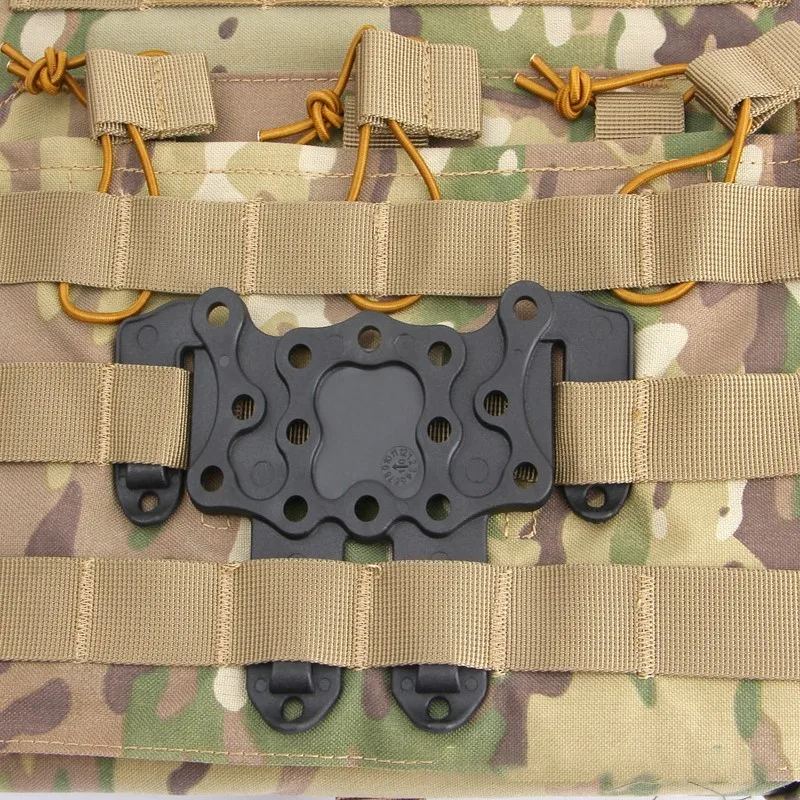 Molle Quickdraw Tactical Holster Chest Mount Hunting Accessories