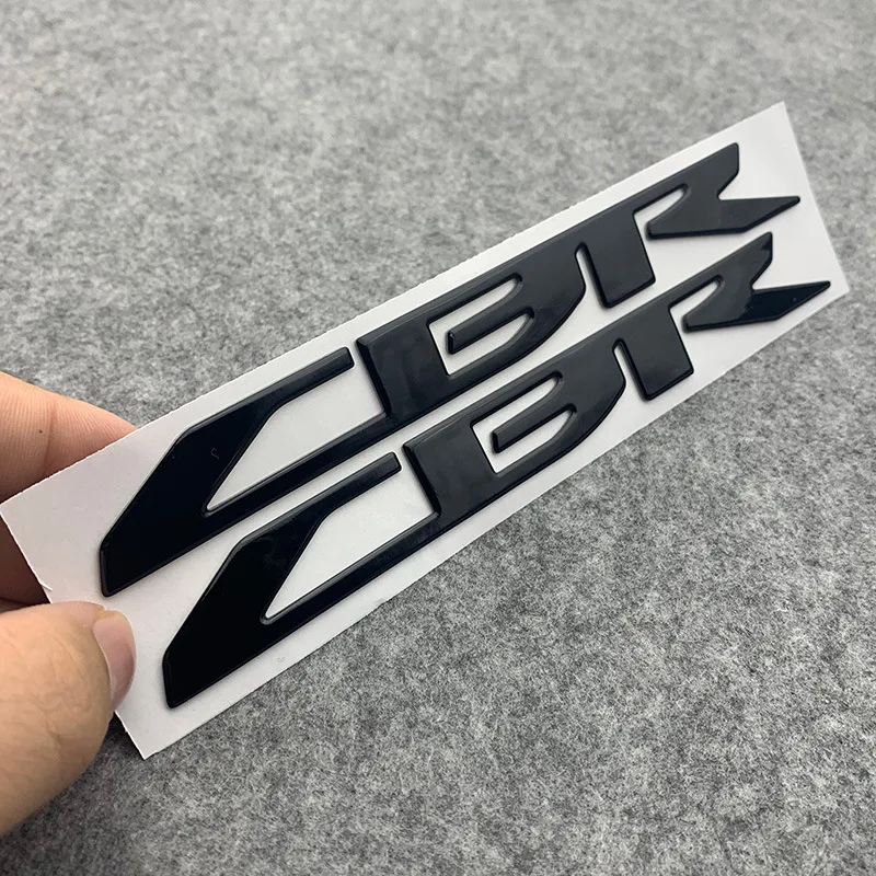 Motorcycle Stickers 3D Emblem Badge Decal Raised Tank Logo For Honda CBR 125R 250R 250RR 500R 650R 650F 600RR 1000RR Accessories