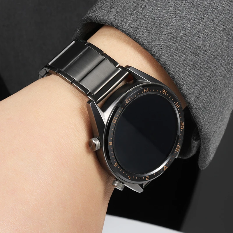 Stainless Steel  Magnetic Watchband For Huawei Watch4 /4Pro 22mm Strap For Huawei Gt3 pro /GT2 /Gt 2Pro 46mm Wirstband with box