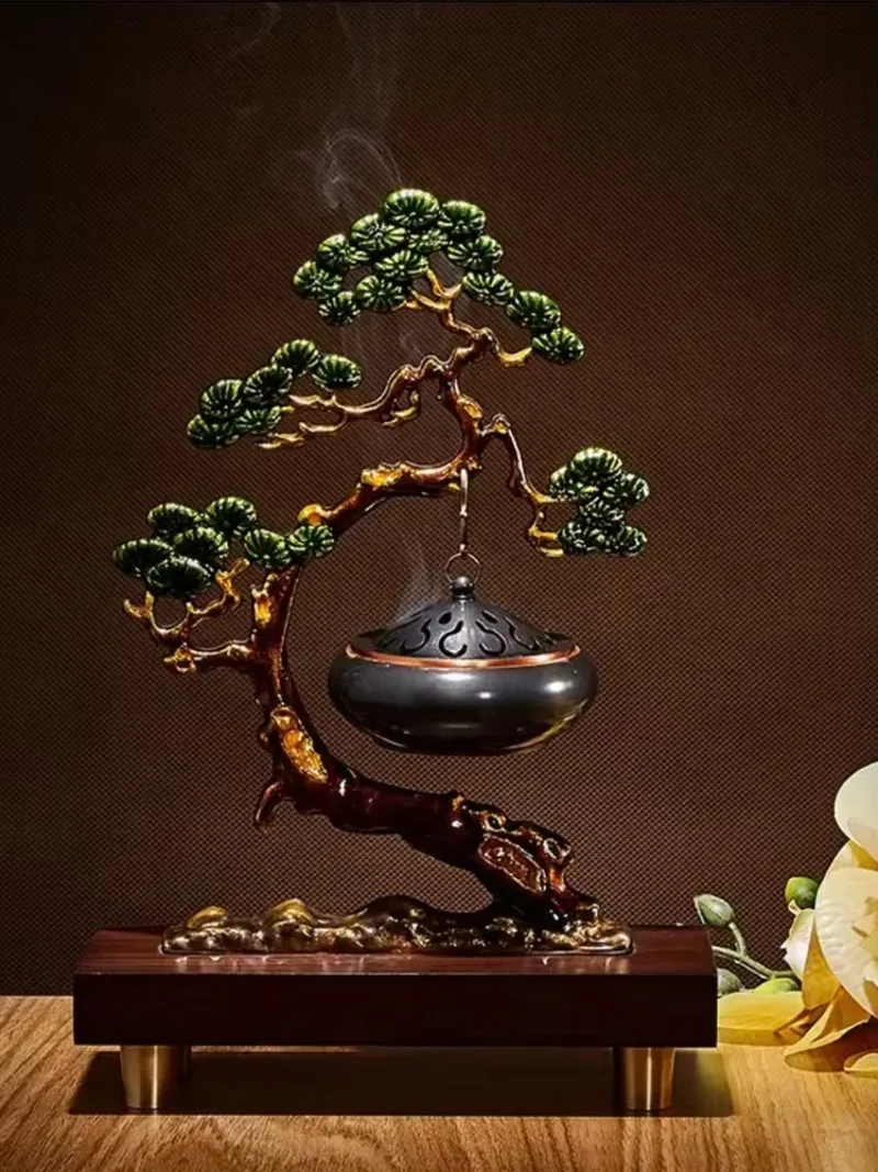 Tearoom backflow incense burner Home Decor Indoor incense holder burner Neo Chinese Living Room decoration Zen incense waterfall - Image 2