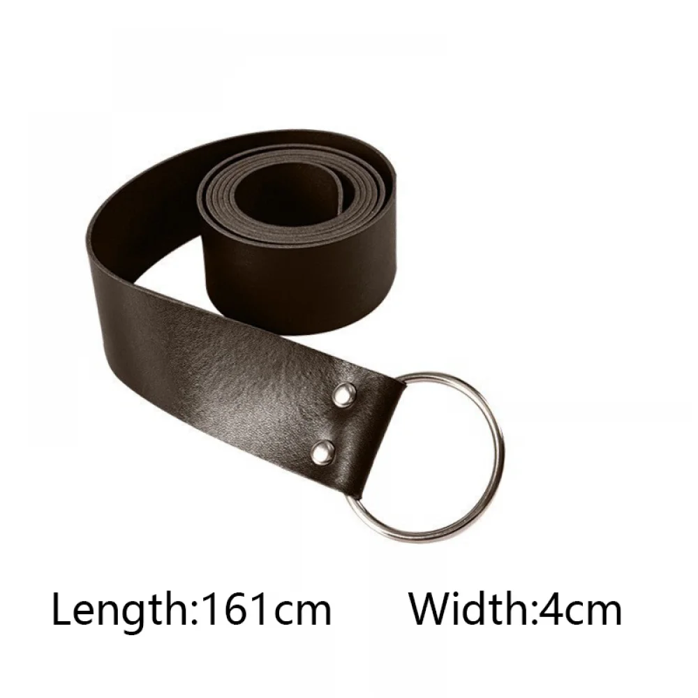 thumbnail image 1 of Disfraz de pirata para hombre, traje de cosplay medieval renacentista, camisa, chaleco, pantalones con banda vikinga, pañuelo para la cabeza con cinturón, traje de Halloween, 6 piezas, 1 of 5