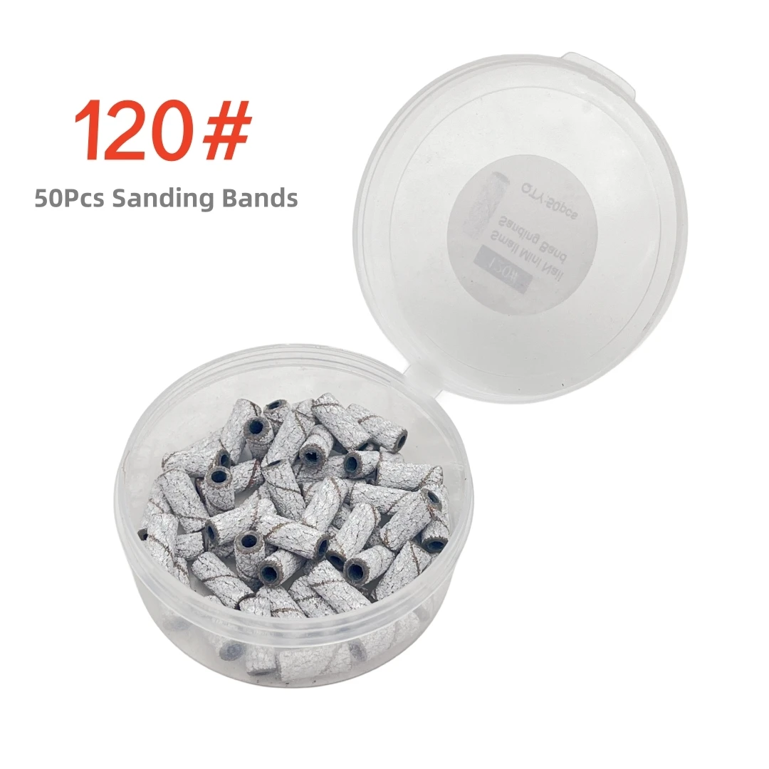 Compact Nail Polish Sand Ring Bearing Set for Nail Repair & Polishing