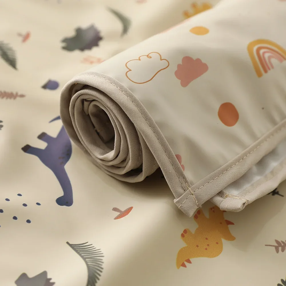 Diaper Changing Pad Soft PU Waterproof Leak Proof Washable Newborn Urine Pad Reusable Picnic Travel Mats