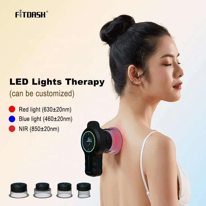 ODM/OEM infrared cupping massage instrument electric cupping therapy set dynamic cupping 5