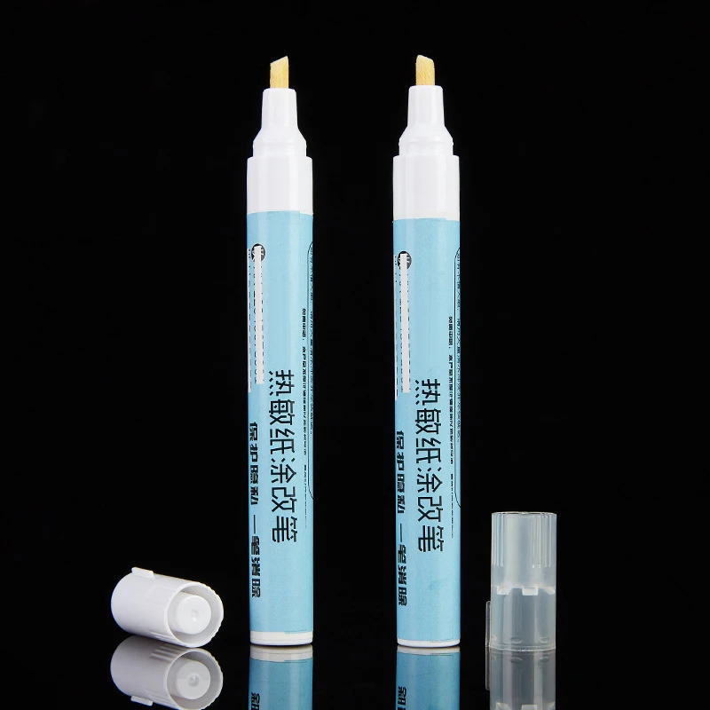 Thermal Paper Eraser Pen Versatile Protective Data Remover Thermal Printing Paper Takeaway Courier Bill Privacy Alteration Pen