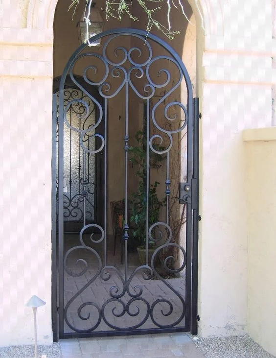 Fencing Trellis Gates metal gates wrought iron gate 5