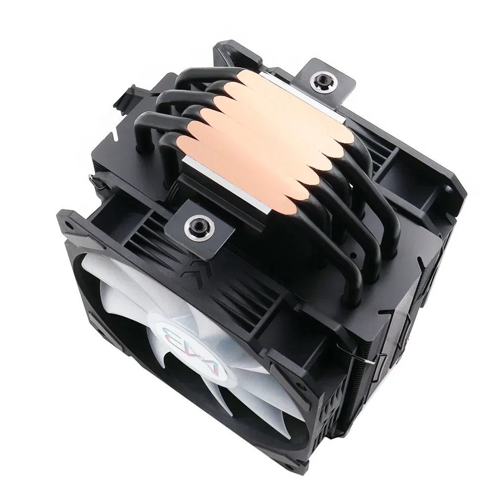 Wovibo Cpu Cooler Fan Tubos de Calor Ventilador Ventilador para Intel 1150 1151 1155 1700 2011 X79 X99 Amd Am3 Am4 Soquete do Radiador - Imagem 3