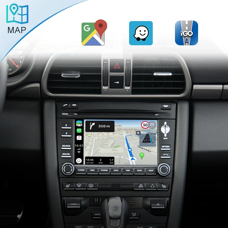  PCM 3.0 Cayenne 911 Boxster Cayman 2006-2012  STWEI  CarPlay ȵ̵ ڵ ̷ ũ  ĸ ī޶