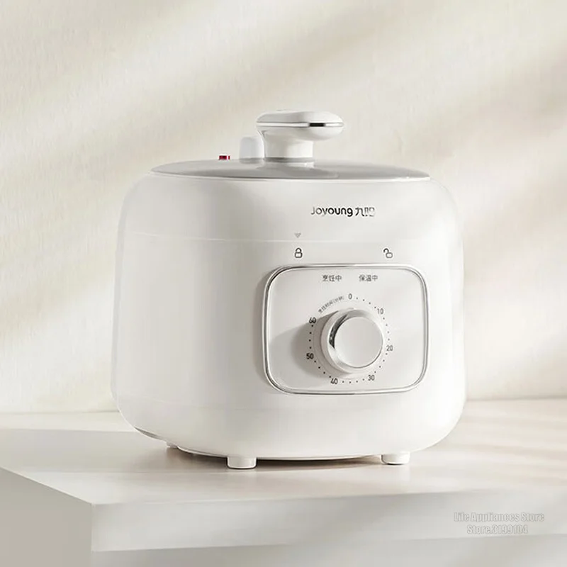Joyoung 3L Electric Rice Cooker 70Kpa Pressure 220V Multi Cooking Pot Home Appliances Time Setting 700W Heating Stew Soup Beef 3