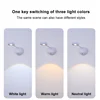 Spotlights USB Rechargeable Intelligent Human Sensing Wireless Wall Light Dimmable Led Spotlight for Lighting Paintings Pictures 5