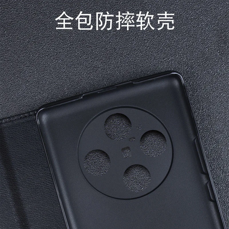 Luxury Real Cowhide Or Lich Genuine Leather Flip Phone Cases For Vivo X100 Pro Hell Full Cover Pocket Bag Case