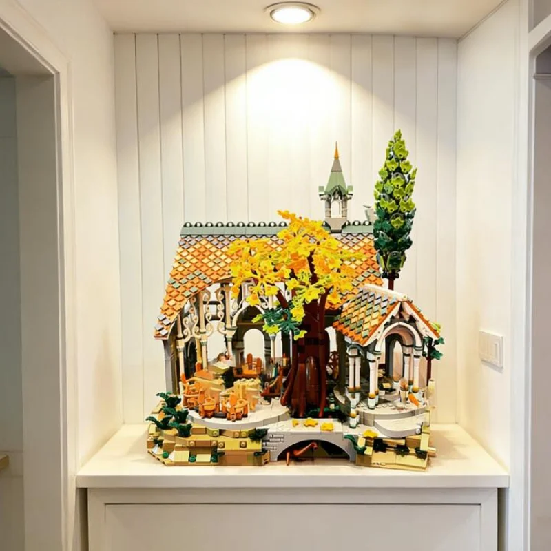 2026 새로운 품질 6167PCS 스트리트 뷰의 필름 시리즈 어린이를 위한 데스크탑 장식 모델 스타일 선물 호환 가능 10316