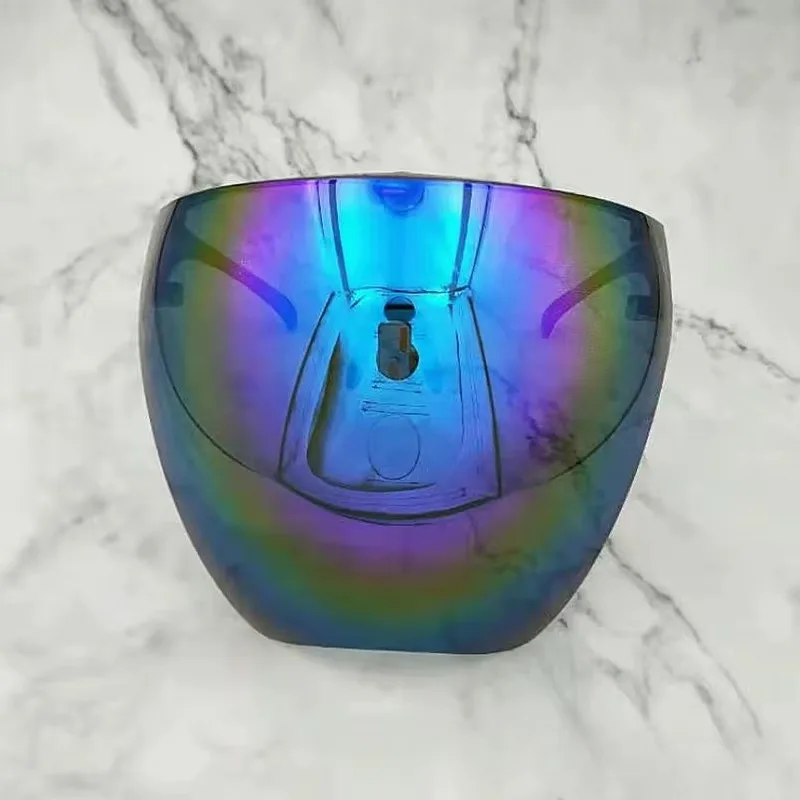 5 Colors  HD Polycarbonate Anti - Spray Splash/Anti-fog Protective Face Shield Full - Face Protection Mask