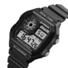 SYNOKE Wrist Watch For Men Digital Sports Waterproof Watch Transparent Multifunction Chronograph Alarm Backlight reloj hombre 6