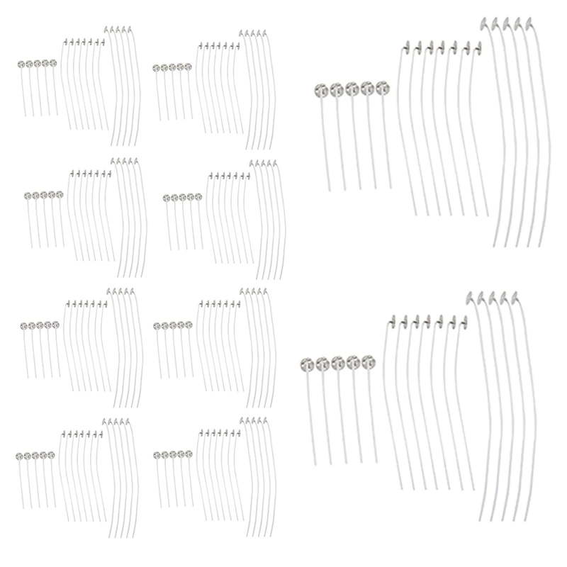 

600 шт. натуральный фитиль для свечей с низким содержанием дыма с восковым фитилем, комплект для изготовления свечей в розницу