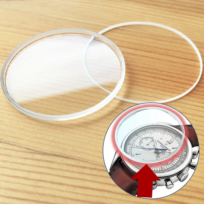 Vetro Di Cristallo Di Zaffiro Per Vacheron Costin Vc Histoiques Cornes De Vache 5000H Orologio Automatico