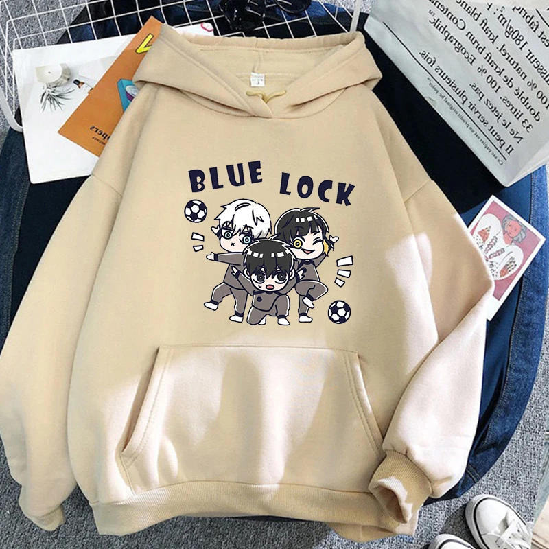 Bachira Meguru Anime Blue Lock Hoodie Anime Sweatshirt Harajuku Pullover  Tops Streetwear Man Woman