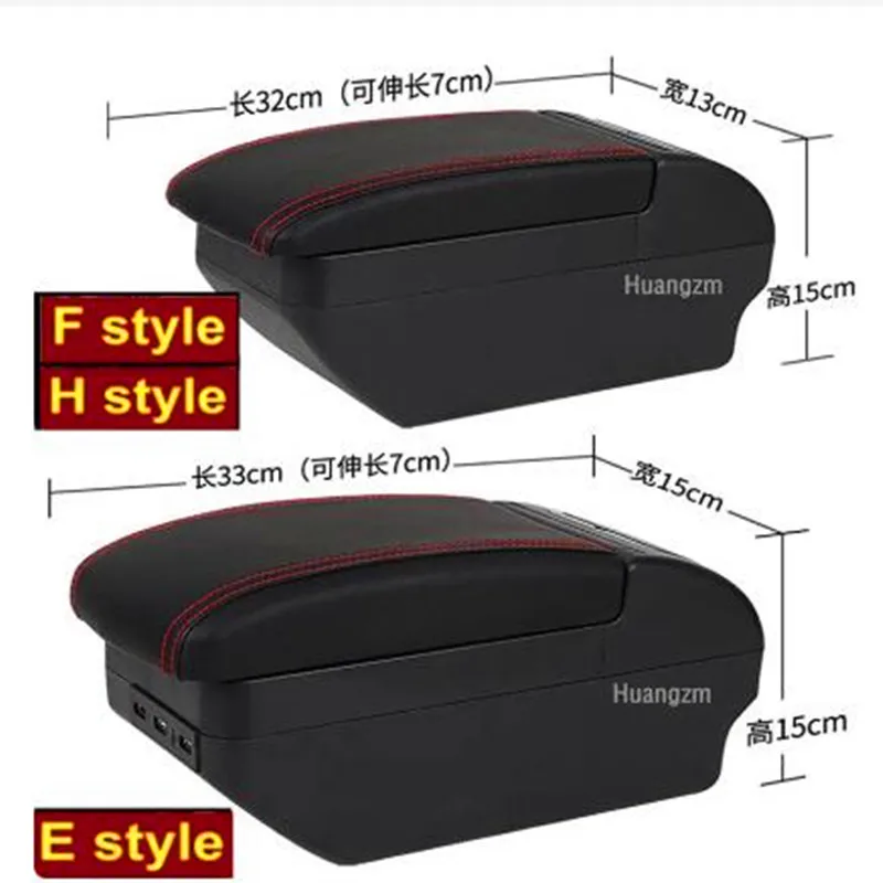 랜드로버 프리랜더2용 차량 팔걸이 박스, 프리랜더 2 센터 콘솔 팔꿈치 받침대, USB 포트가 있는 중앙 수납함, 자동차 액세서리