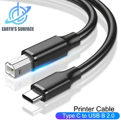 High - Performance USB Type - C to Type - B Printer & Scanner Cable - 0.5m (USB C to Type B 2.0)