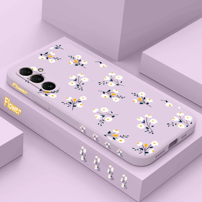 Stunning Flower Silicone Phone Case Cover