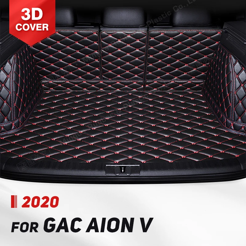

Автомобильный коврик для багажника с полным покрытием для GAC Aion V 5-Seat 2020, автомобильный коврик для багажника, подкладка для груза, защитные аксессуары для интерьера
