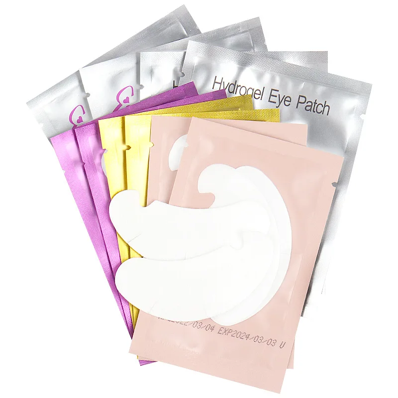 Eyelash Patch Eyelash Pads Eyelash Patches Eyelash Extension Supplies 50 Pairs Eyelash Extension Hydrogel Patches